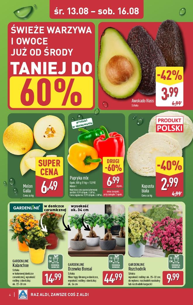Gazetka promocyjna ALDI do 16/08/2025 str.4