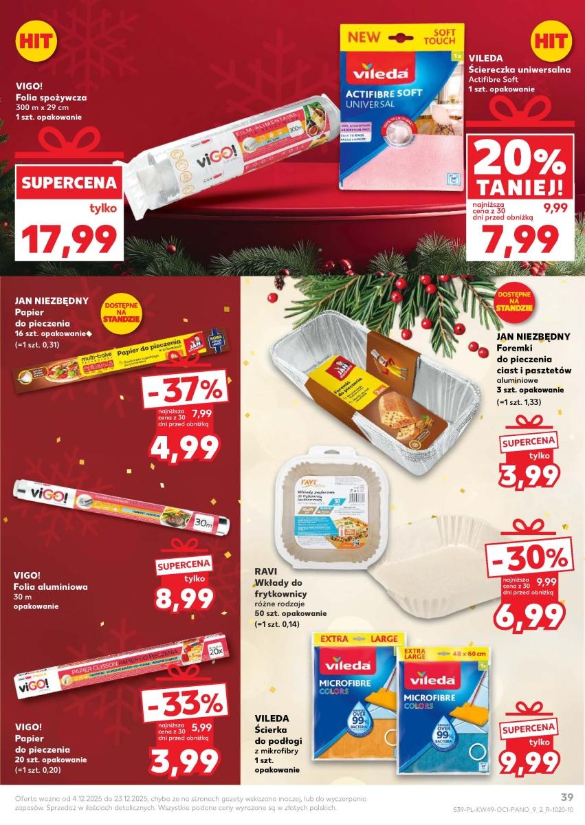 Gazetka promocyjna Kaufland do 23/12/2025 str.39