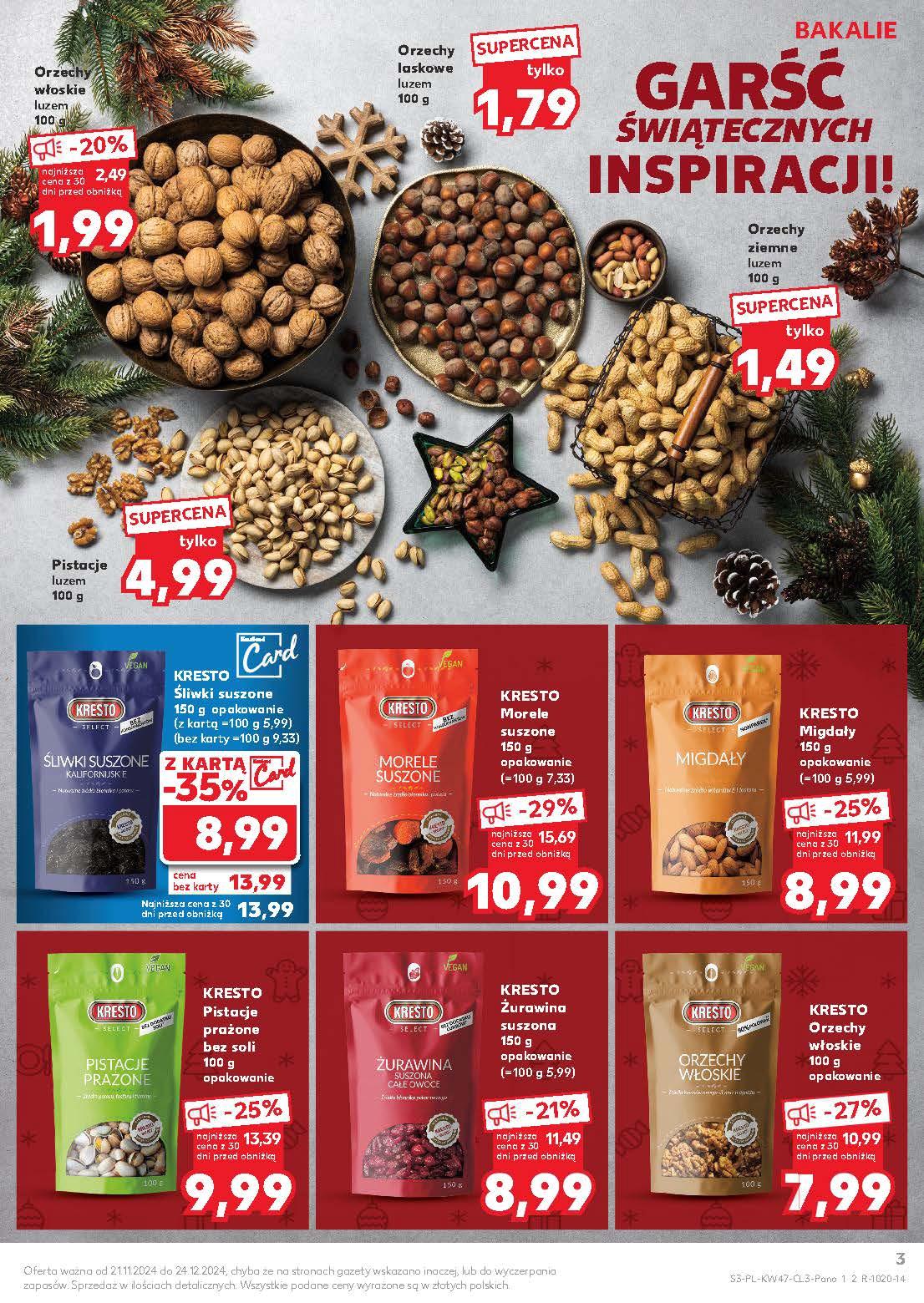 Gazetka promocyjna Kaufland do 24/12/2024 str.3