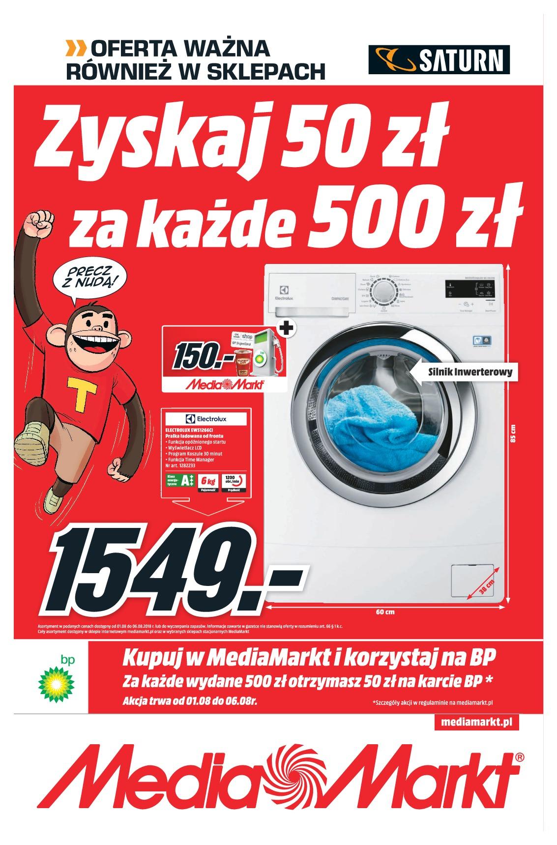 Gazetka promocyjna Saturn do 06/08/2018 str.1