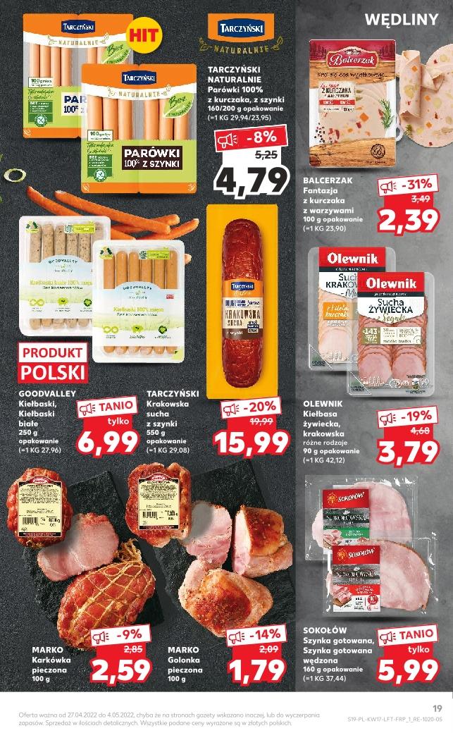 Gazetka promocyjna Kaufland do 04/05/2022 str.19