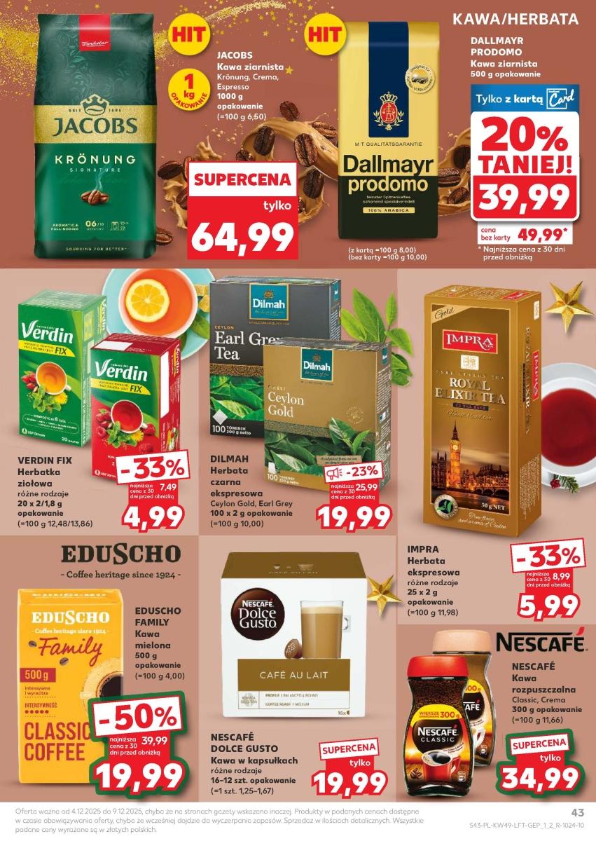Gazetka promocyjna Kaufland do 09/12/2025 str.43