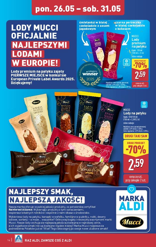 Gazetka promocyjna ALDI do 31/05/2025 str.14