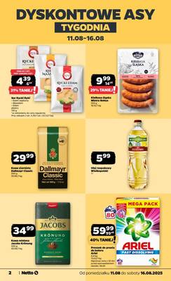 Netto od poniedziałku