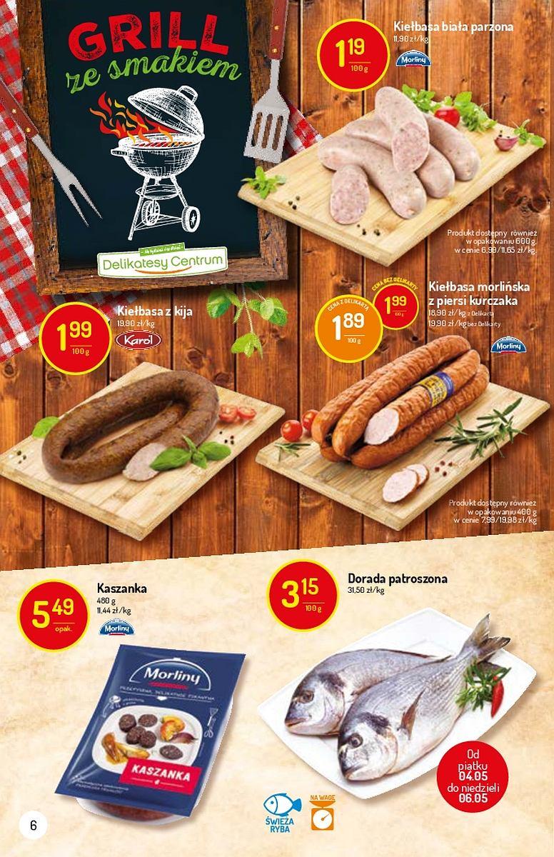 Gazetka promocyjna Delikatesy Centrum do 09/05/2018 str.6