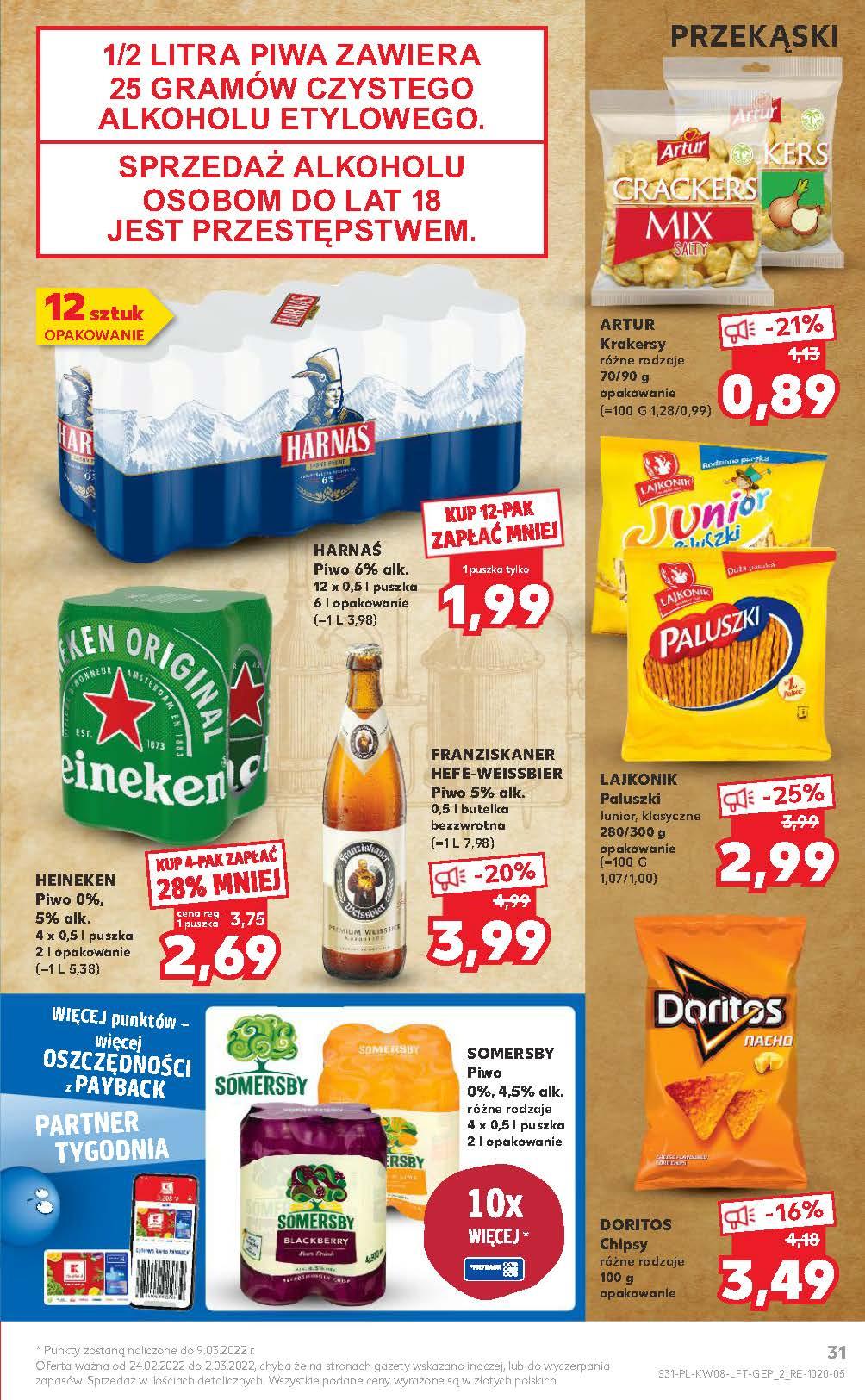 Gazetka promocyjna Kaufland do 02/03/2022 str.31