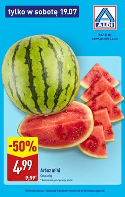 Aldi w sobotę 