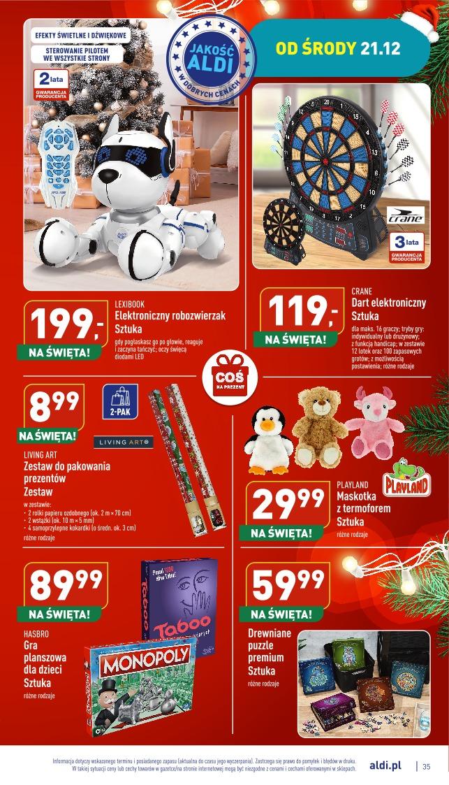 Gazetka promocyjna ALDI do 24/12/2022 str.35