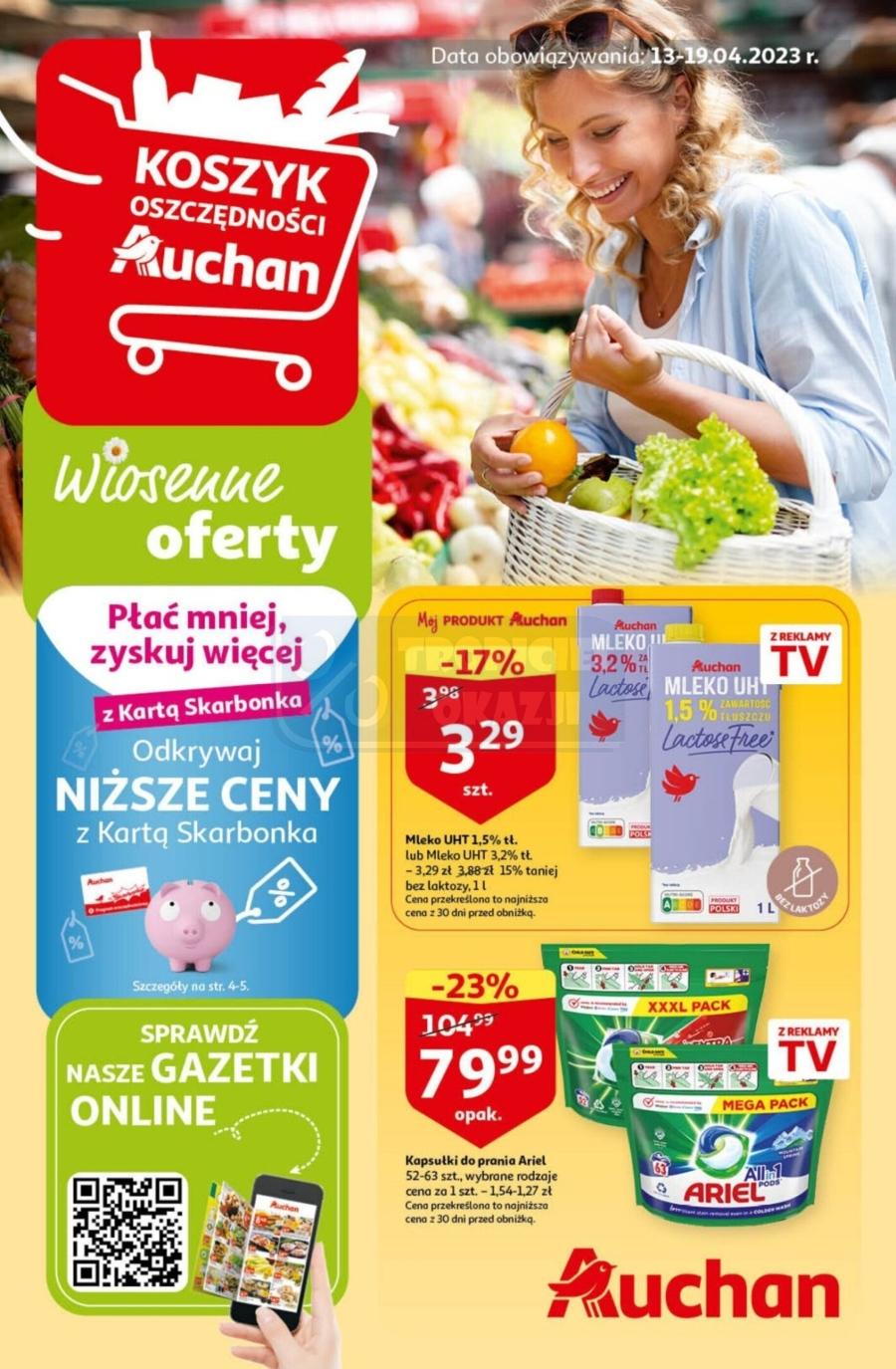 Gazetka promocyjna Auchan do 19/04/2023 str.0