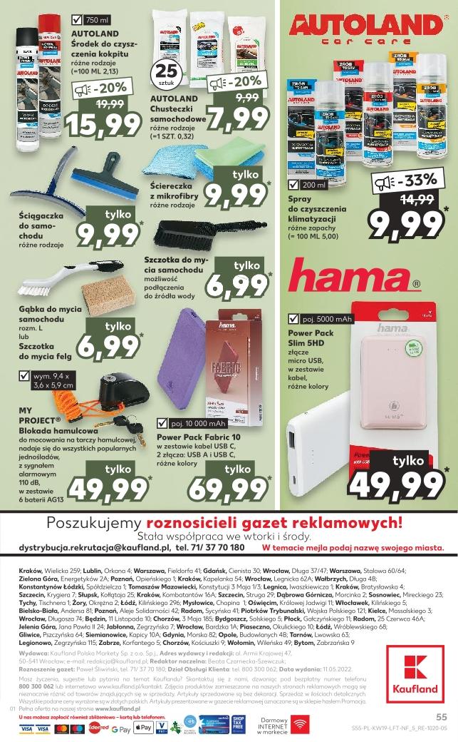 Gazetka promocyjna Kaufland do 18/05/2022 str.55