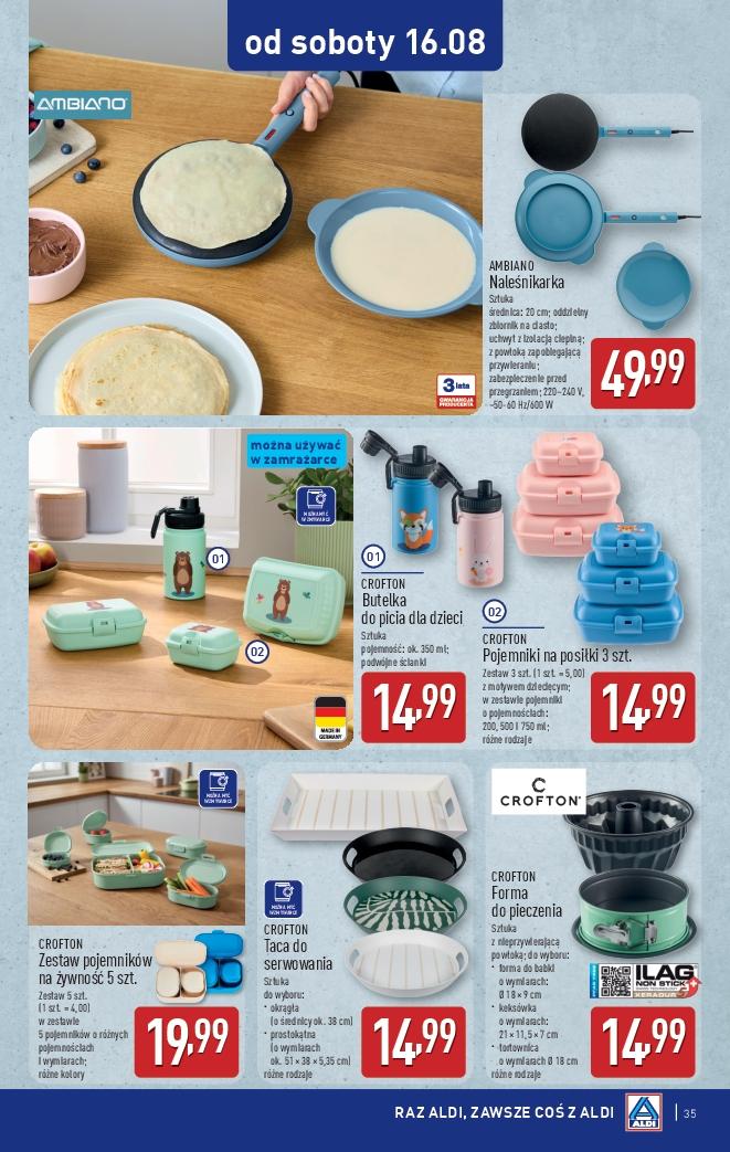 Gazetka promocyjna ALDI do 16/08/2025 str.35