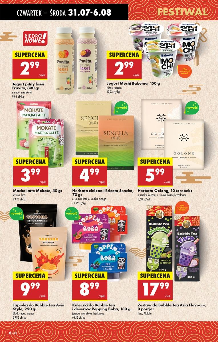Gazetka promocyjna Biedronka do 06/08/2025 str.43