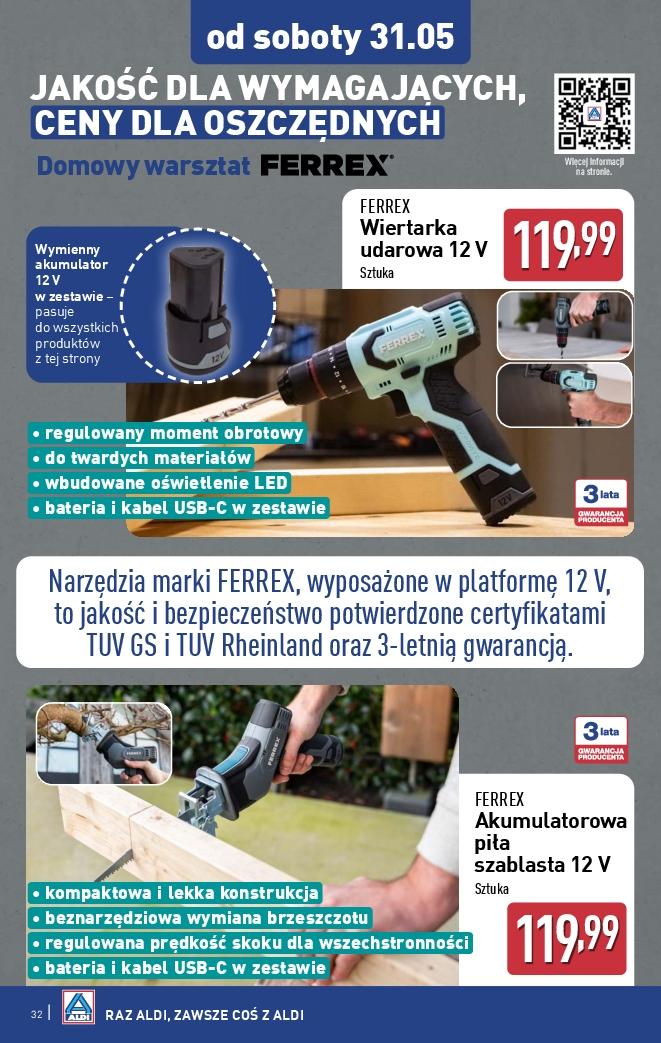 Gazetka promocyjna ALDI do 31/05/2025 str.32