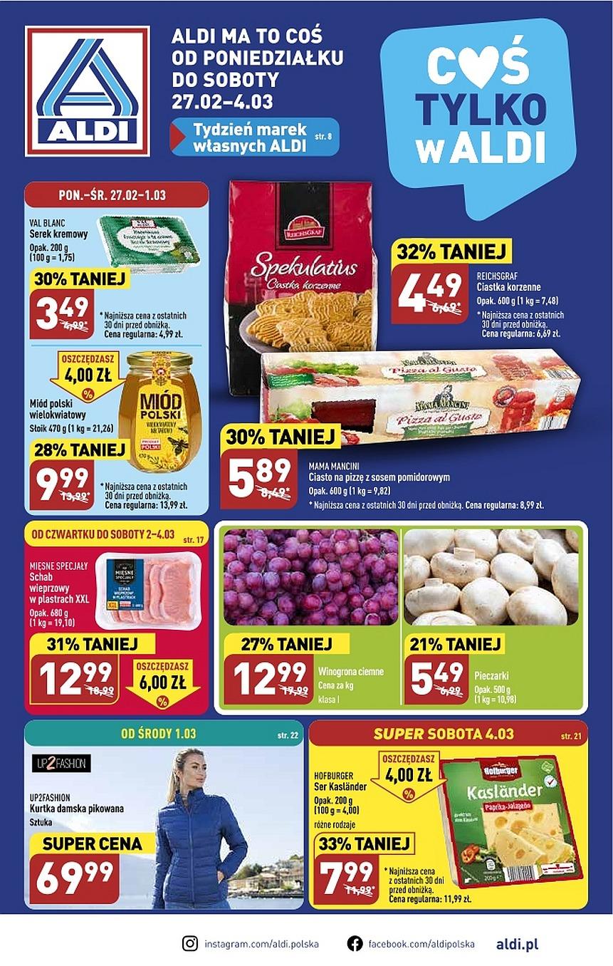 Gazetka Promocyjna I Reklamowa ALDI Aldi Katalog 27 02 Od 27 02 