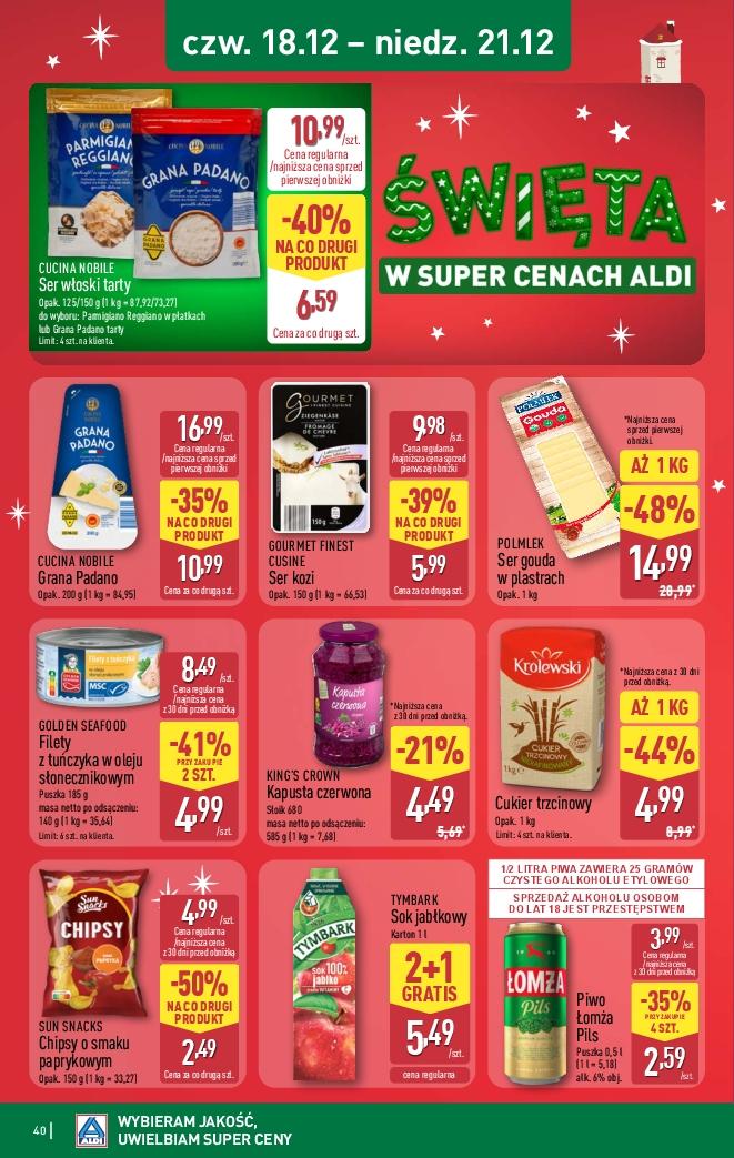 Gazetka promocyjna ALDI do 21/12/2025 str.40