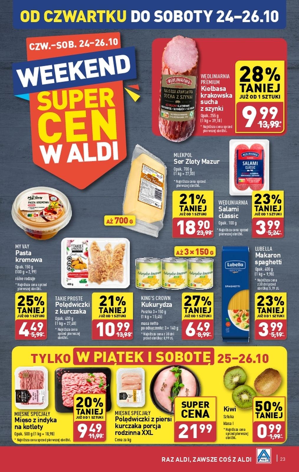 Gazetka promocyjna ALDI do 26/10/2024 str.23