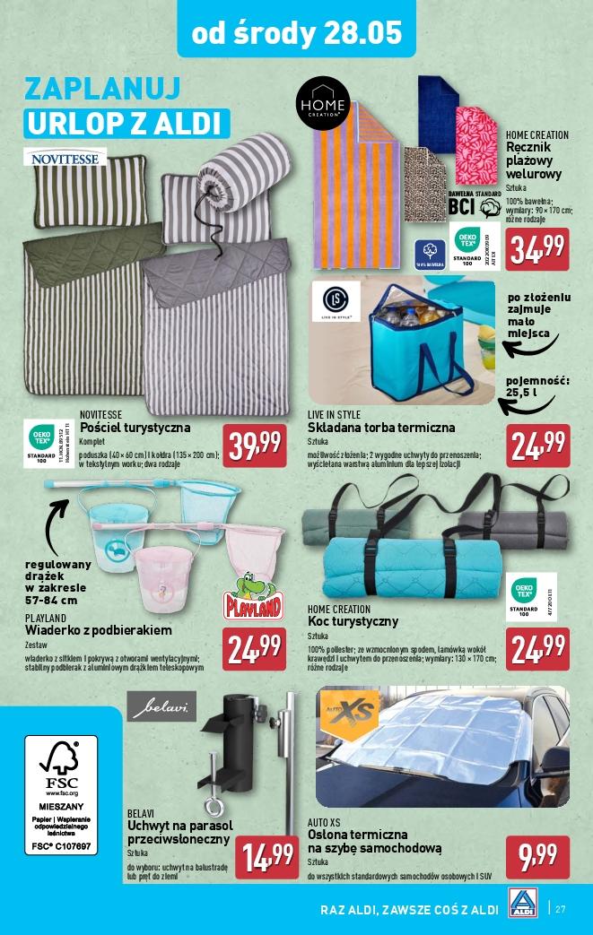 Gazetka promocyjna ALDI do 31/05/2025 str.27
