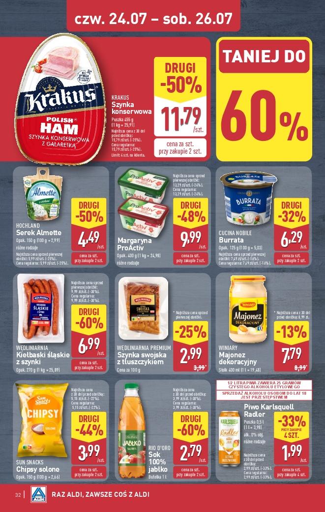 Gazetka promocyjna ALDI do 26/07/2025 str.32