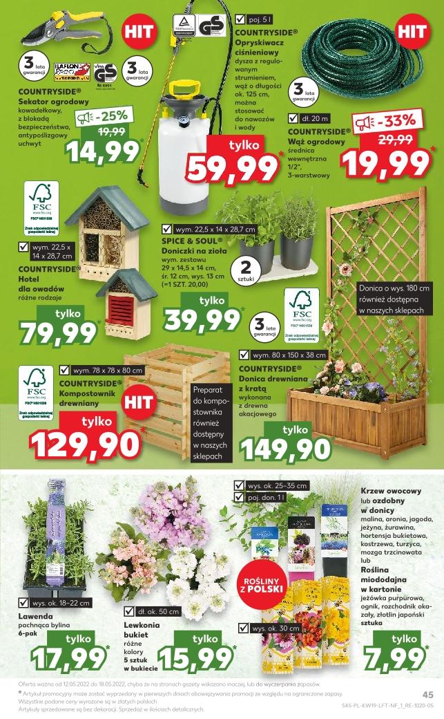 Gazetka promocyjna Kaufland do 18/05/2022 str.45