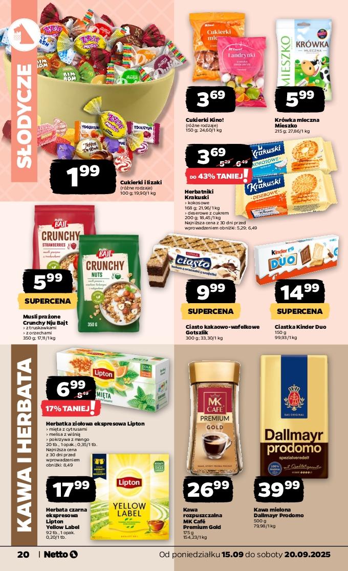 Gazetka promocyjna Netto do 20/09/2025 str.20