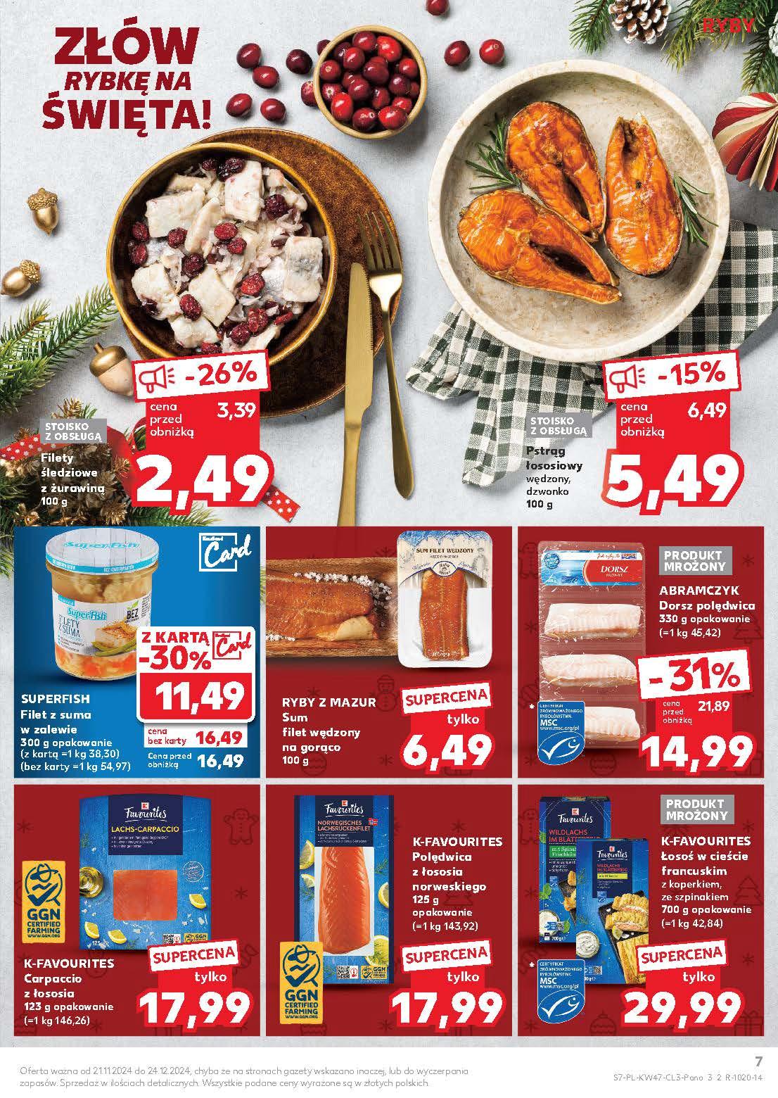 Gazetka promocyjna Kaufland do 24/12/2024 str.7