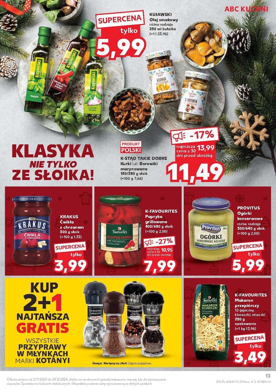 Gazetka promocyjna Kaufland do 24/12/2024 str.13