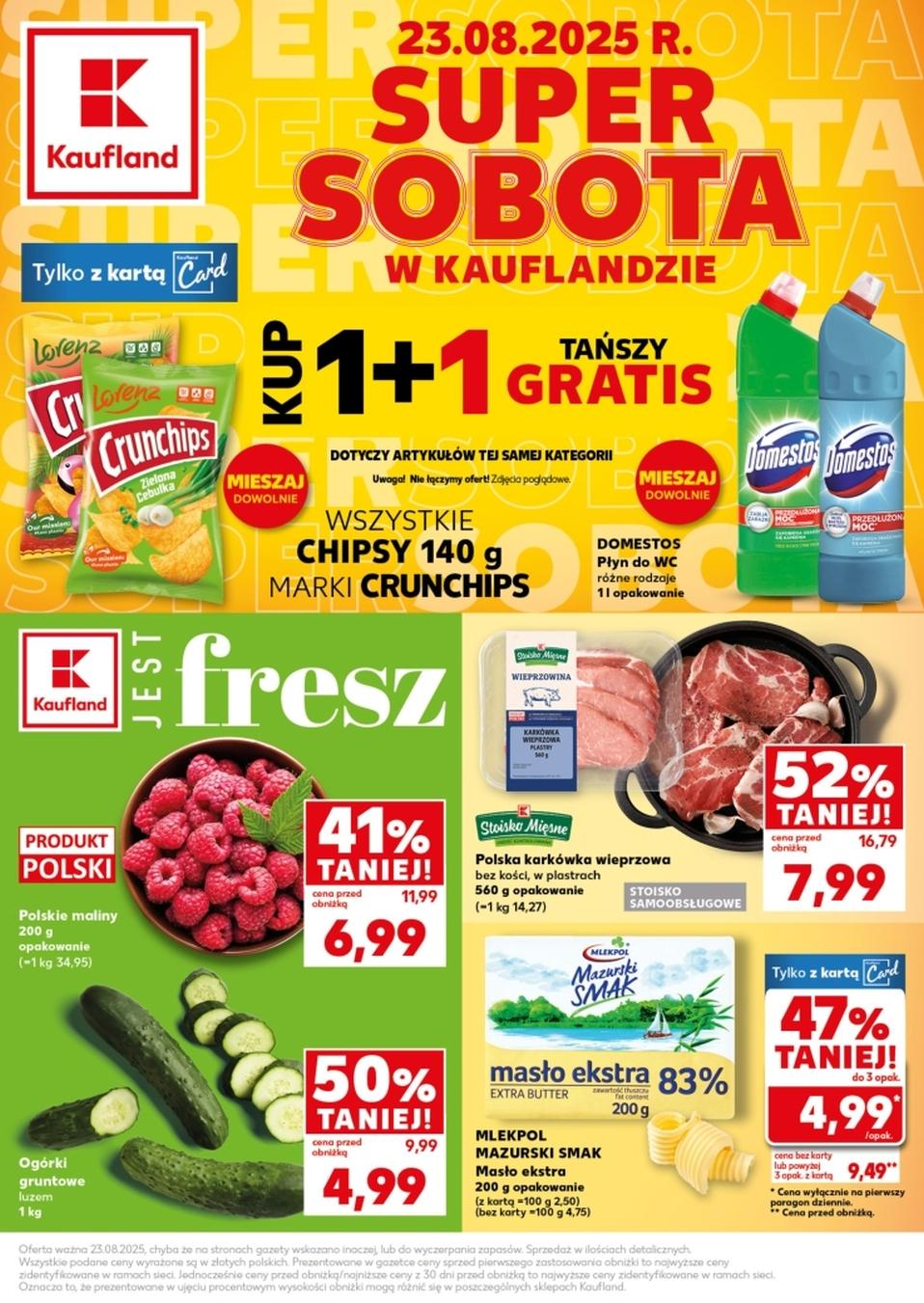 Gazetka promocyjna Kaufland do 23/08/2025 str.1