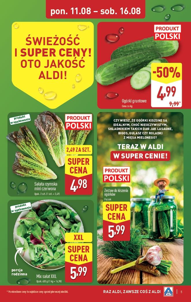 Gazetka promocyjna ALDI do 16/08/2025 str.5