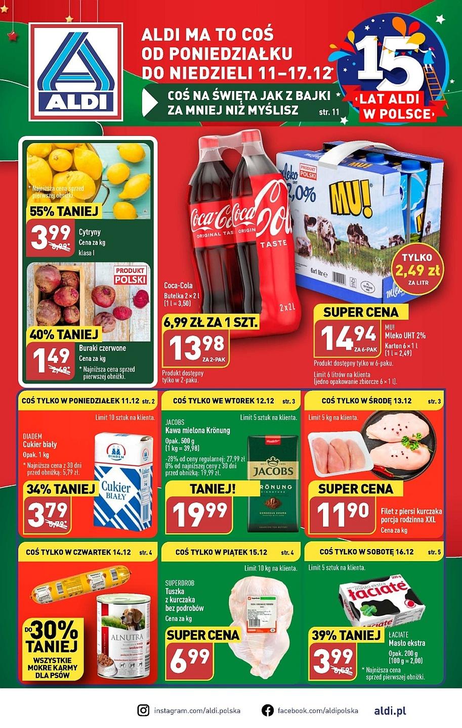 Gazetka Promocyjna I Reklamowa ALDI, "Katalog Aldi Od 11.12", Od 11/12 ...