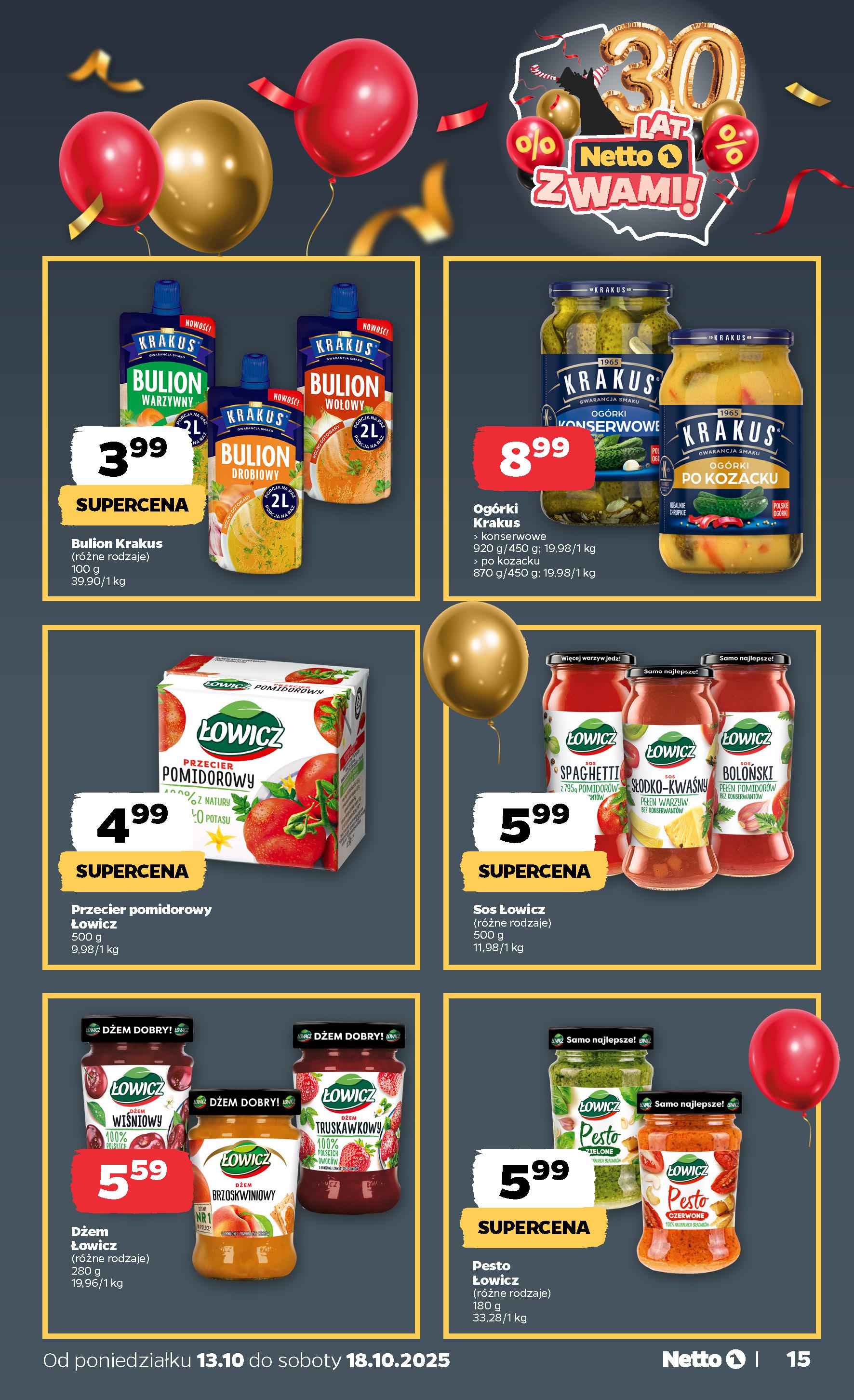 Gazetka promocyjna Netto do 18/10/2025 str.15