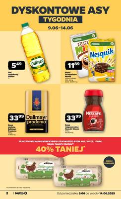 Netto od poniedziałku