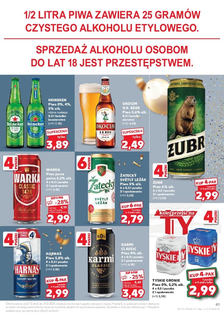 Gazetka promocyjna Kaufland do 31/12/2025 str.41