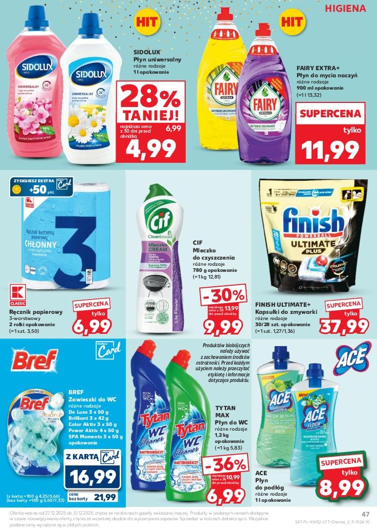 Gazetka promocyjna Kaufland do 31/12/2025 str.47