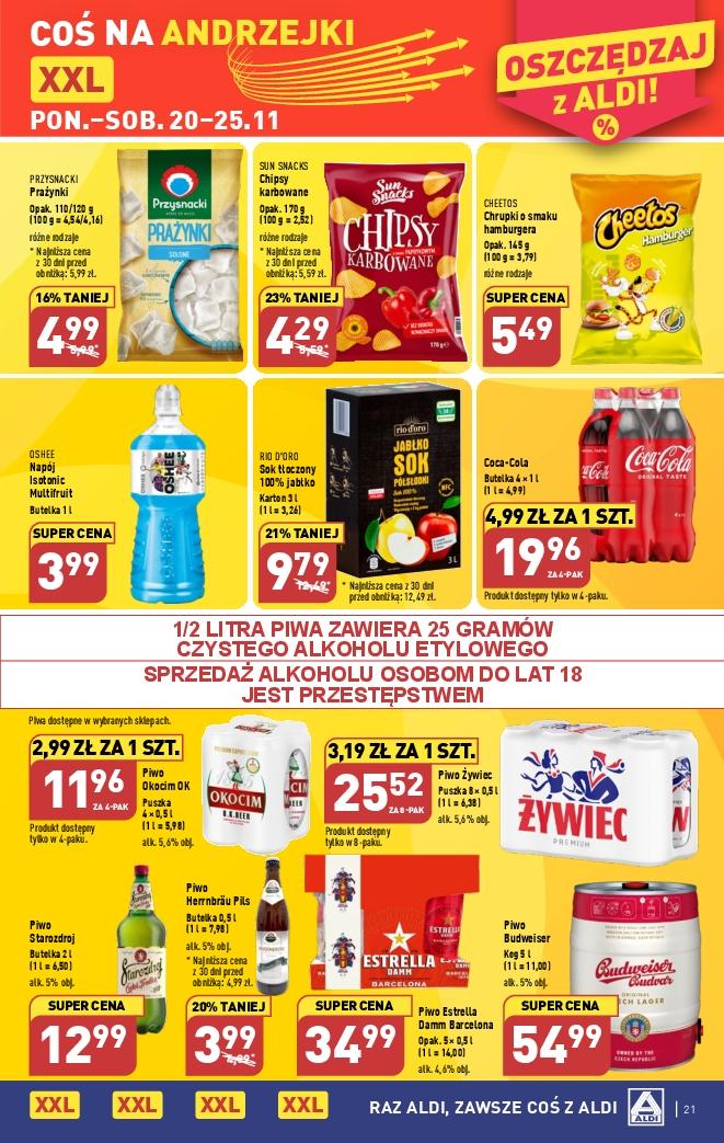 Gazetka promocyjna ALDI do 25/11/2023 str.21