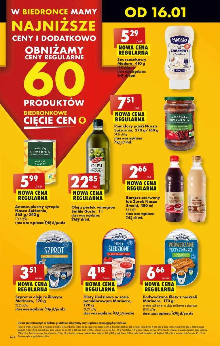 Gazetka promocyjna Biedronka do 20/01/2024 str.6