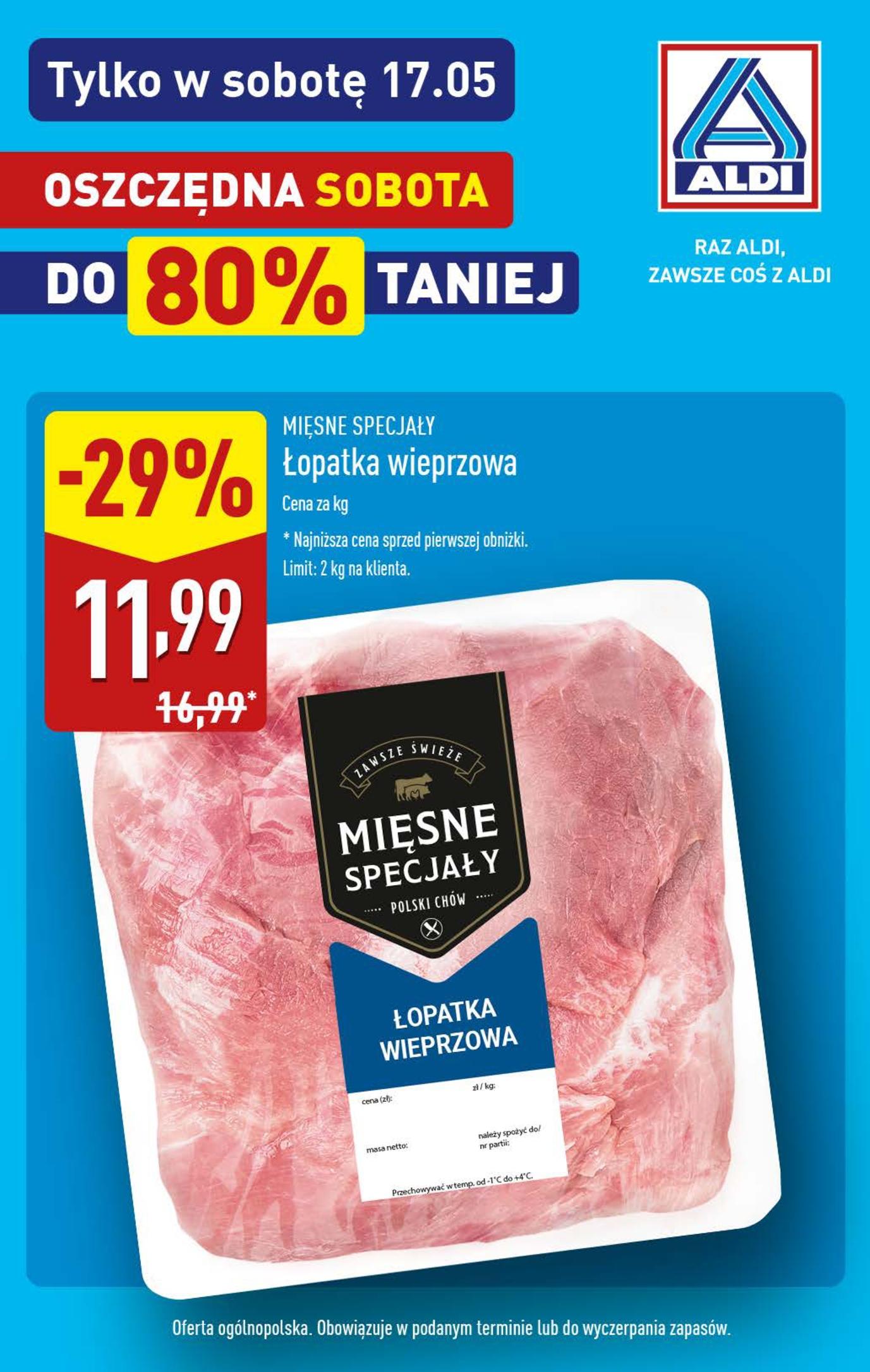 Gazetka promocyjna ALDI do 17/05/2025 str.1