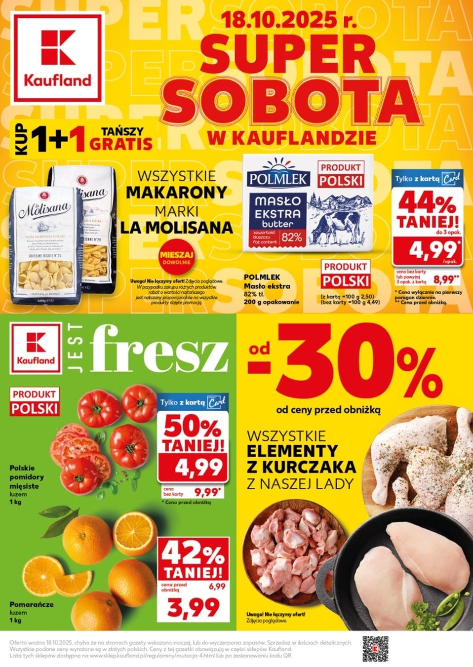 Gazetka promocyjna Kaufland do 18/10/2025 str.1
