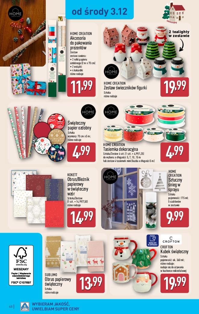 Gazetka promocyjna ALDI do 07/12/2025 str.40