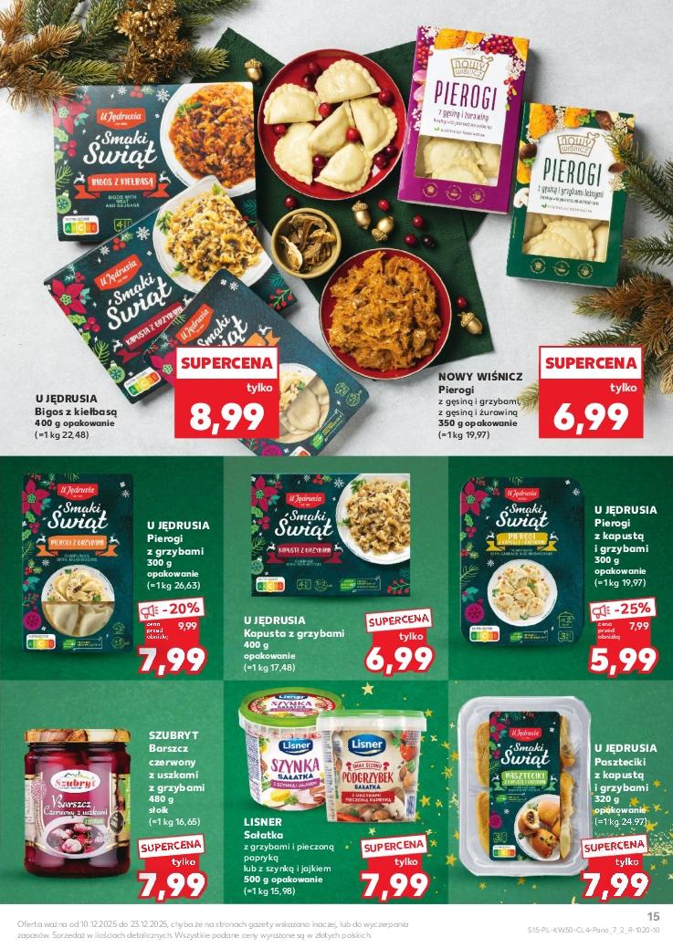 Gazetka promocyjna Kaufland do 23/12/2025 str.15