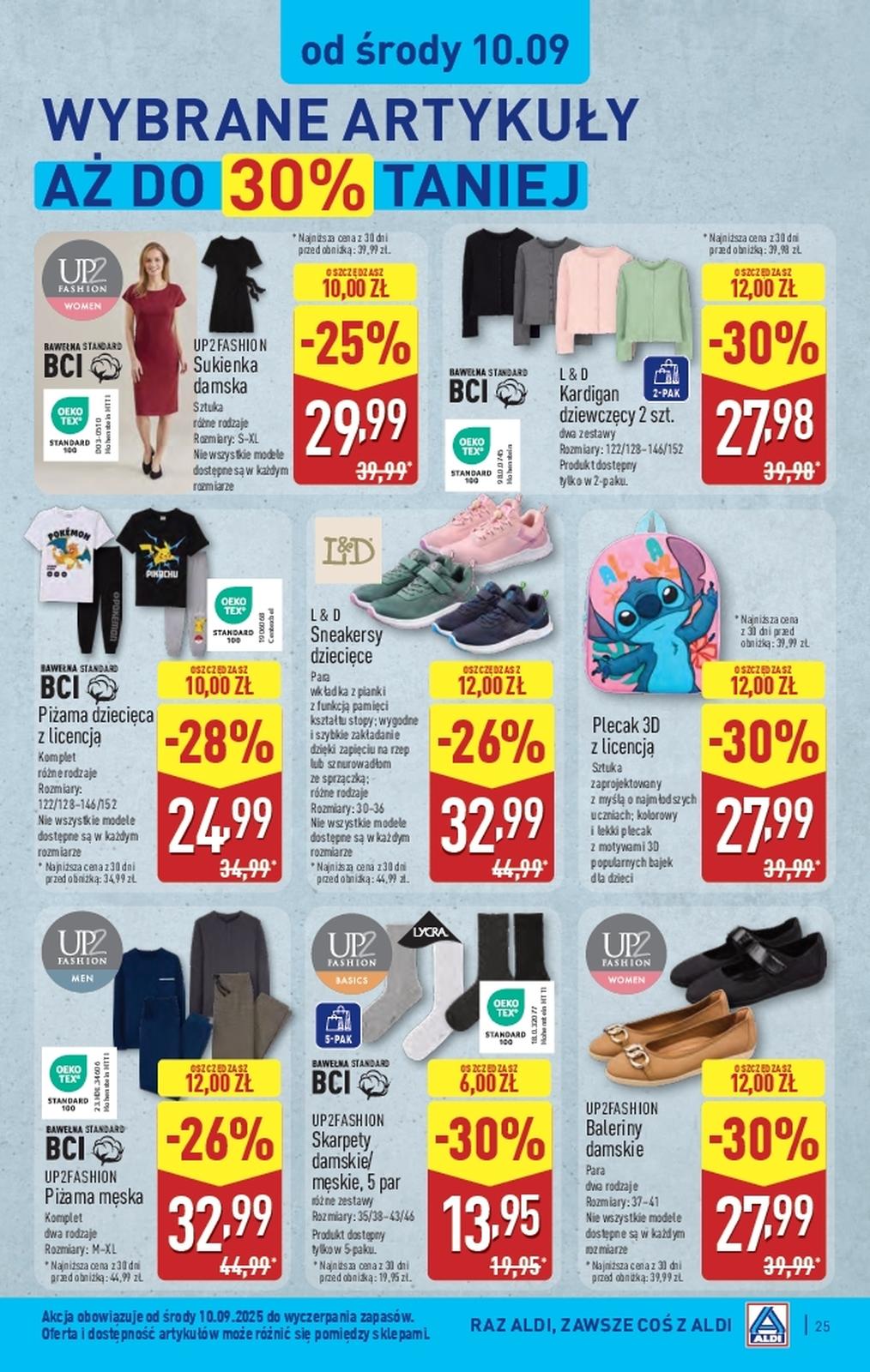 Gazetka promocyjna ALDI do 13/09/2025 str.25