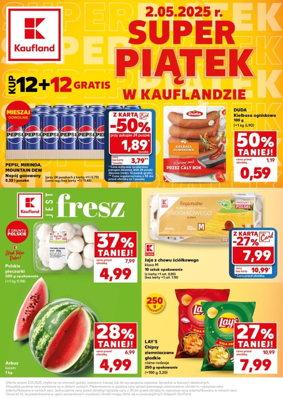 Gazetka promocyjna Kaufland do 02/05/2025 str.1