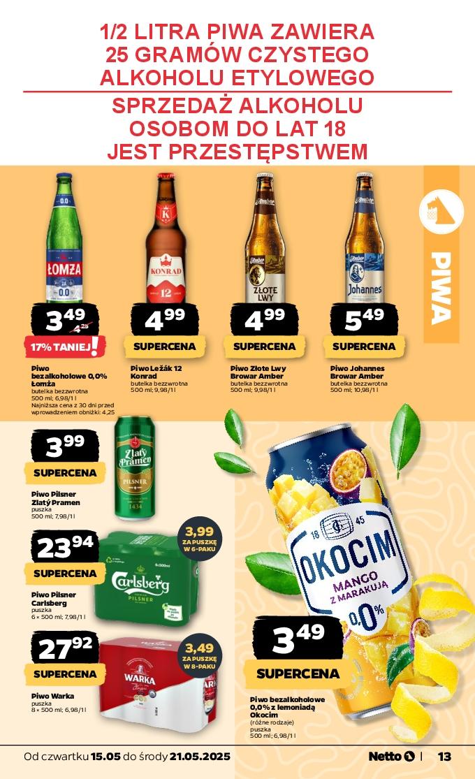 Gazetka promocyjna Netto do 21/05/2025 str.13