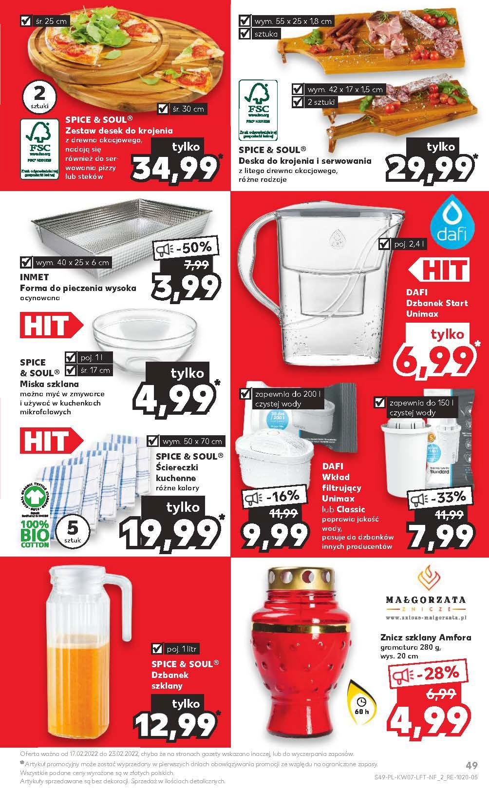 Gazetka promocyjna Kaufland do 23/02/2022 str.49