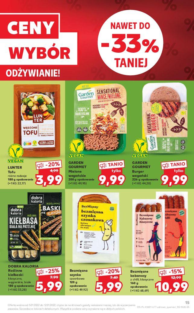 Gazetka promocyjna Kaufland do 12/01/2022 str.15