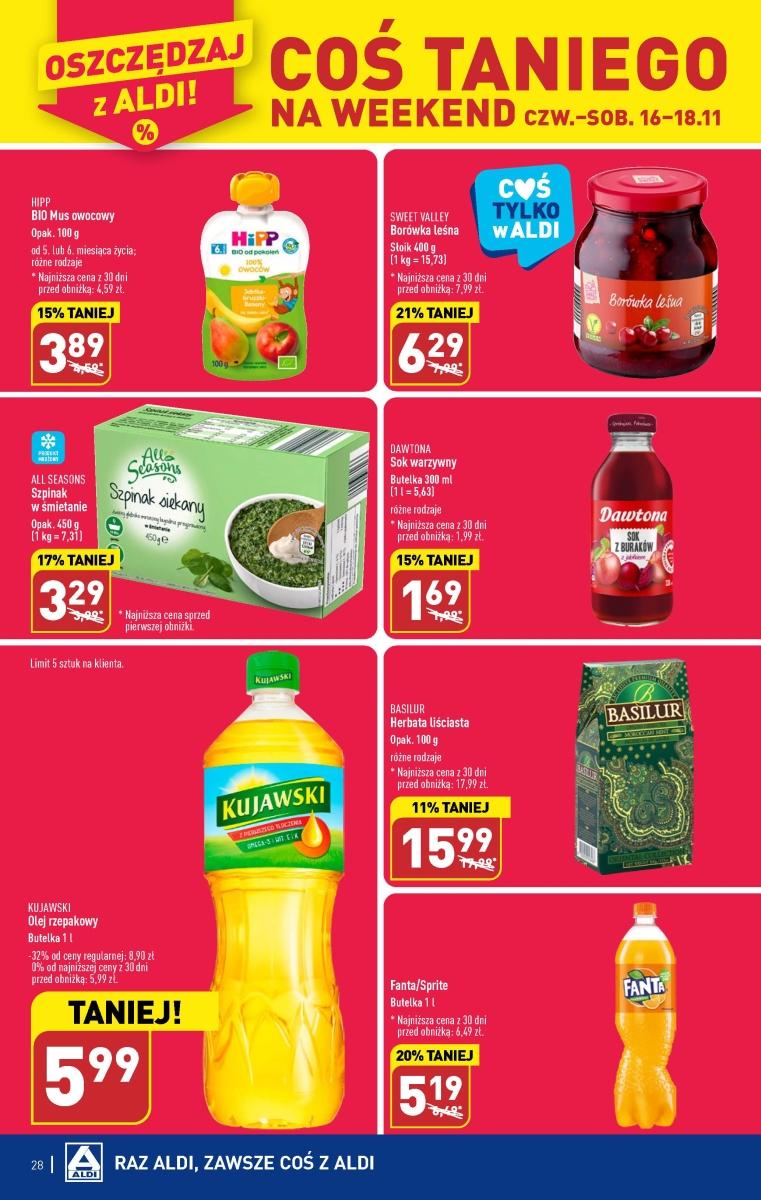 Gazetka Promocyjna I Reklamowa ALDI, "Aldi Katalog 13.11", Od 13/11 ...