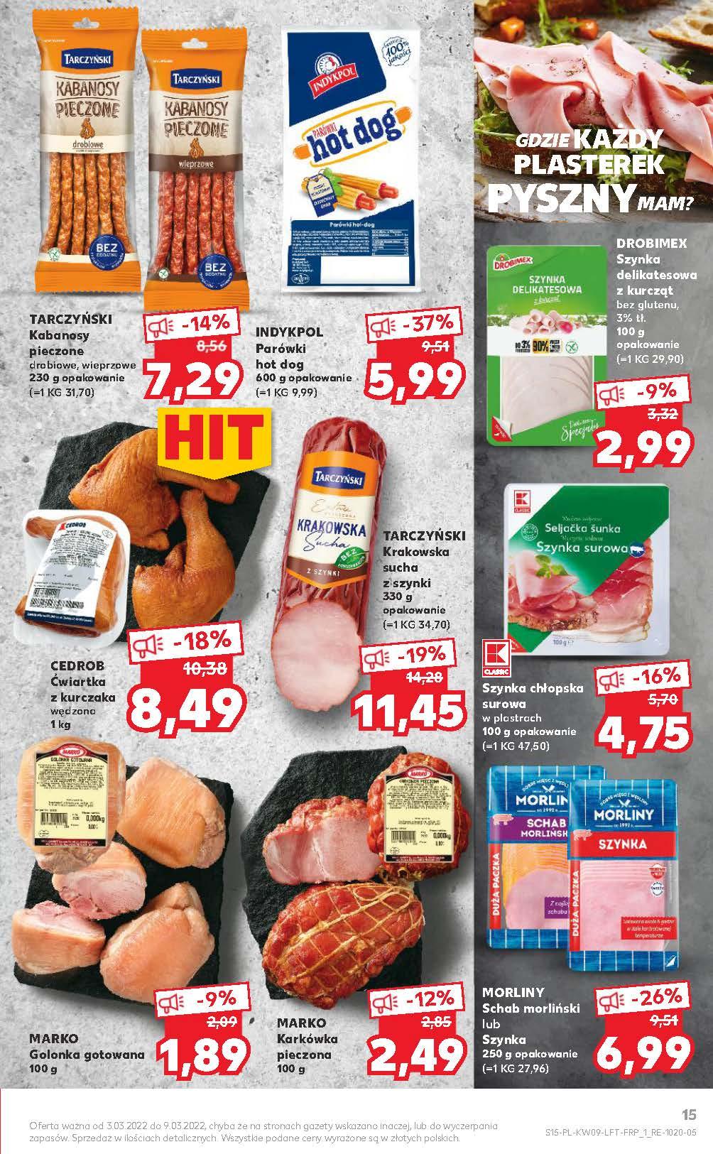 Gazetka promocyjna Kaufland do 09/03/2022 str.15