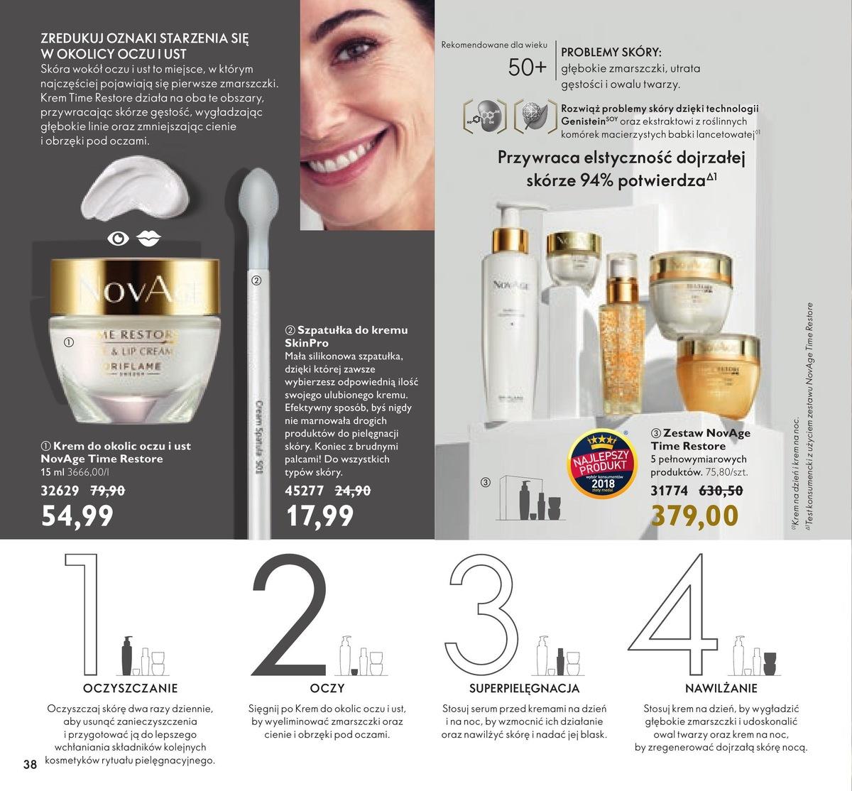 Gazetka promocyjna Oriflame do 03/05/2021 str.38