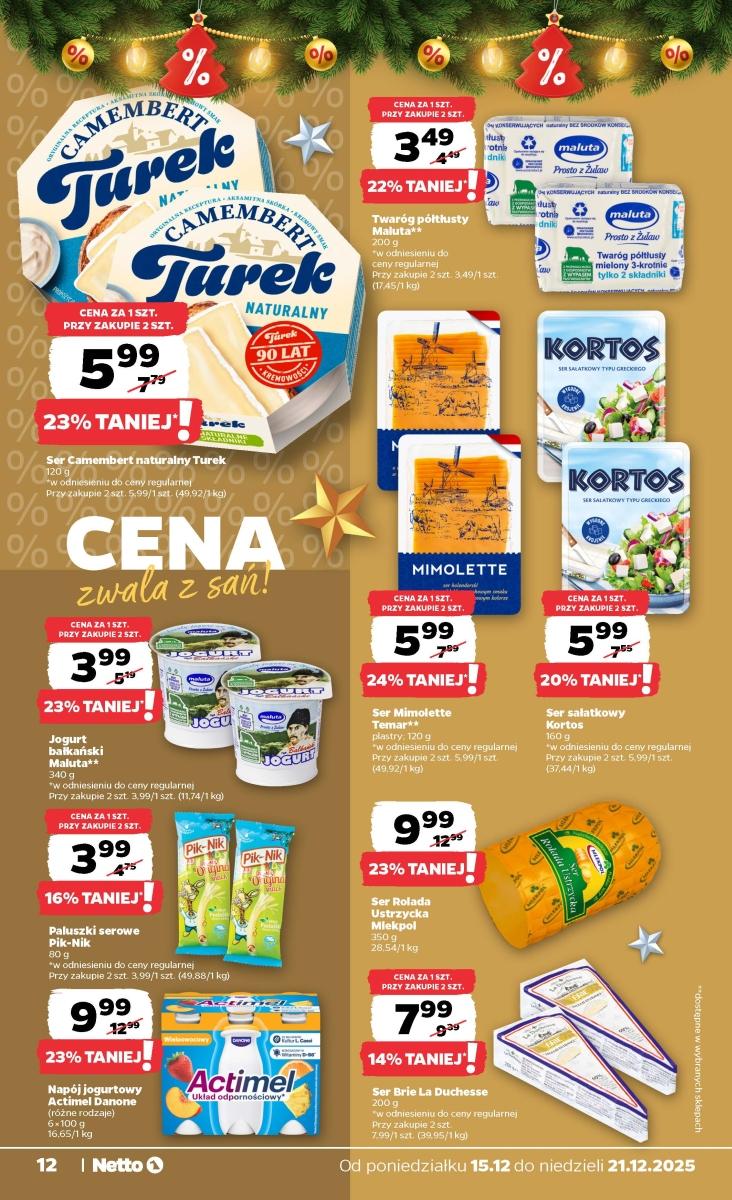 Gazetka promocyjna Netto do 21/12/2025 str.12