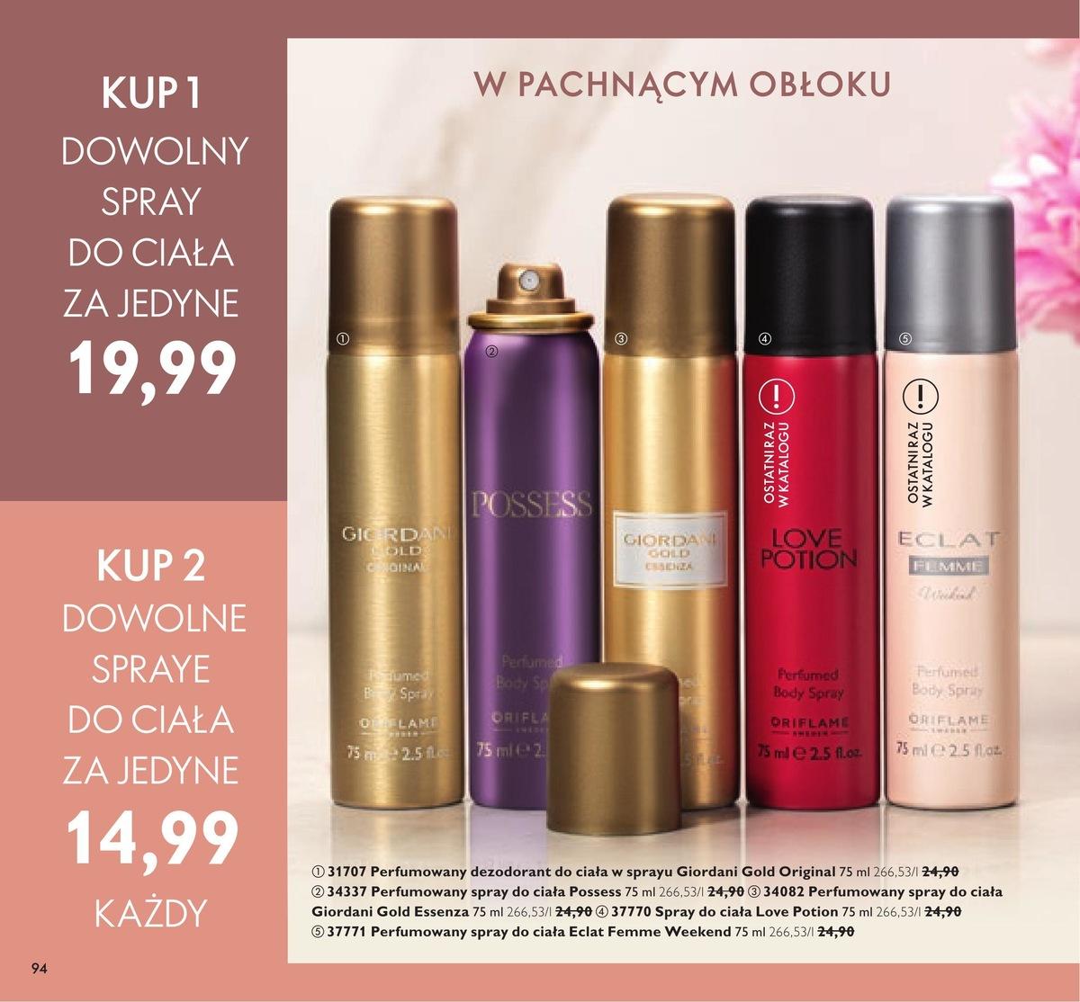 Gazetka promocyjna Oriflame do 03/05/2021 str.94