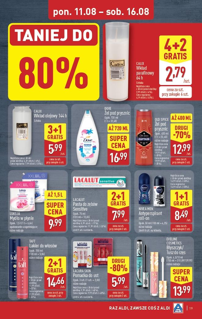 Gazetka promocyjna ALDI do 16/08/2025 str.19